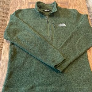 Mens The North Face Fleece, 3 quarter zip